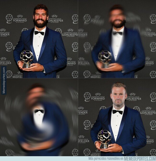 1090157 - El partidazo del portero del Slavia Praga es para un premio, por @fueradeforma