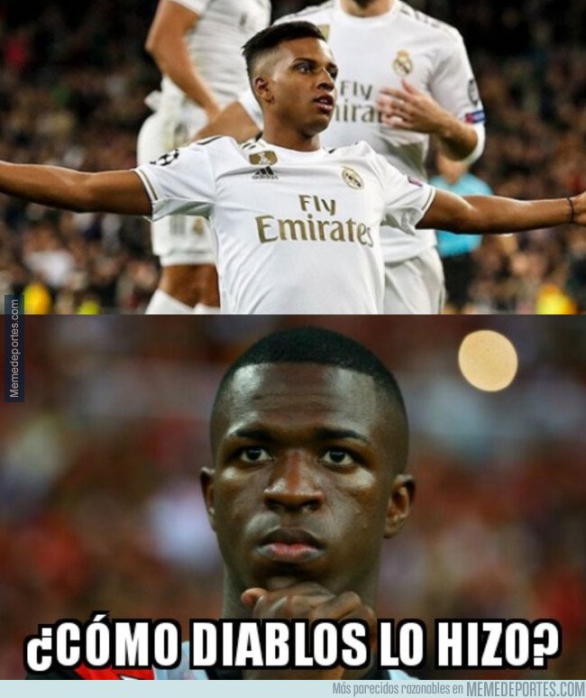 1090305 - Vinicius no se explica el hat-trick de Rodrygo