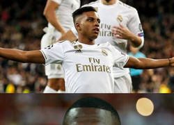 Enlace a Vinicius no se explica el hat-trick de Rodrygo