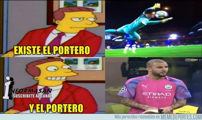 1090429 - Kyle Walker mejor que cualquier portero