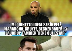 Enlace a Jugó con él, pero parece haberlo olvidado