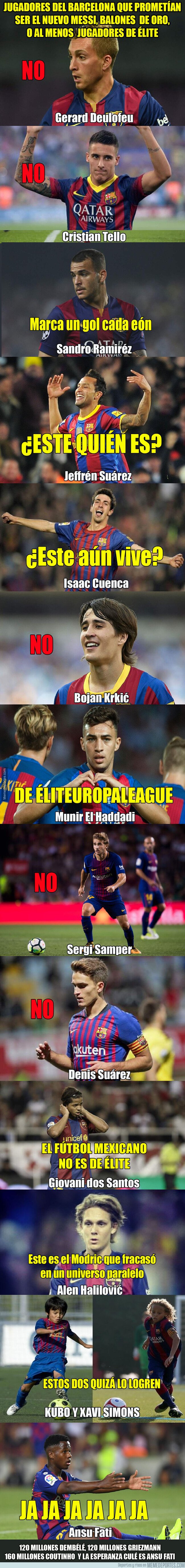 1090553 - Jugadores del Barça que prometían mucho y se quedaron por el camino