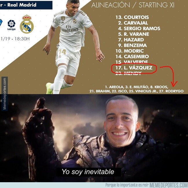 1090572 - ¿Cómo puede sentarse en la mesa de Messi si no puede ni escapar de la sombra de Lucas Vázquez?