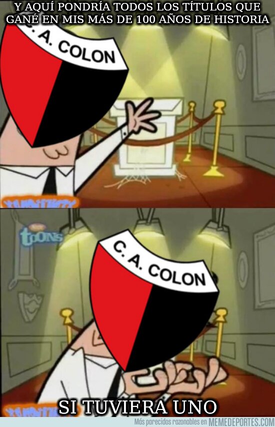 1090649 - Colón 100 años sin suerte
