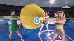 Enlace a El gran show de Los Palmeras antes de la final Sudamericana que es la gran envidia Mundial