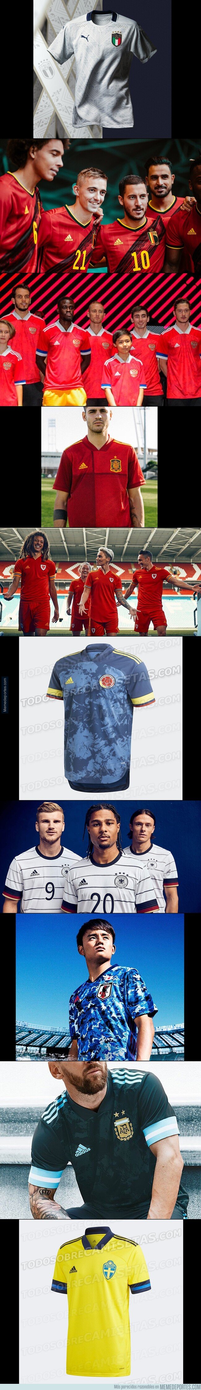 1090784 - Aquí las nuevas camisetas de selecciones para 2020. Haz tu TOP 5.