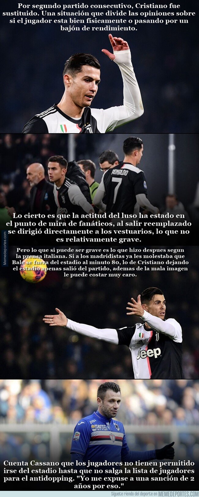 1090803 - Ojo que Cristiano esta expuesto a una dura sanción por haber hecho esto en su último partido 