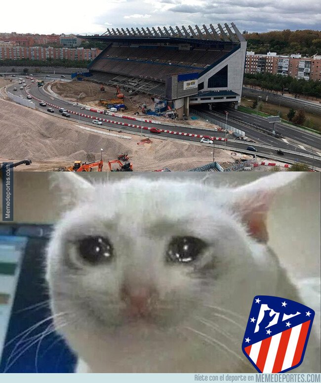 1090873 - A los atléticos le dolerá ver el Calderón así