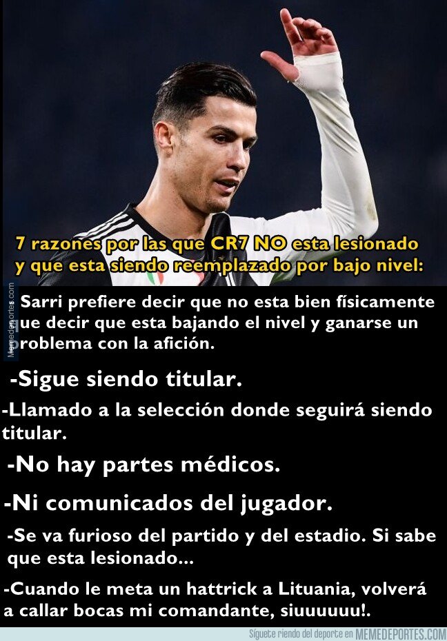1090898 - 7 razones por las que Cristiano no está lesionado y está siendo protegido