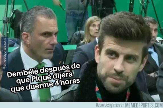 1090961 - Dembélé ahora mismo piensa de Piqué lo mismo que un miembro de V0X