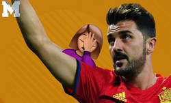 Enlace a Cachondeo absoluto con MARCA por haber incluído este jugador entre las leyendas de España tras la retirada de Villa