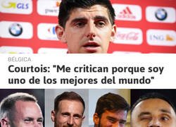 Enlace a No le vendría mal a Courtois un poco de humildad