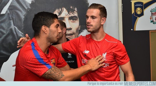 1091090 - Las fuertes declaraciones de Henderson sobre Luis Suárez que dejan ver como es un abusón y mal compañero