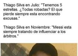 Enlace a Thiago Silva no ha sido el mismo desde aquel 6-1