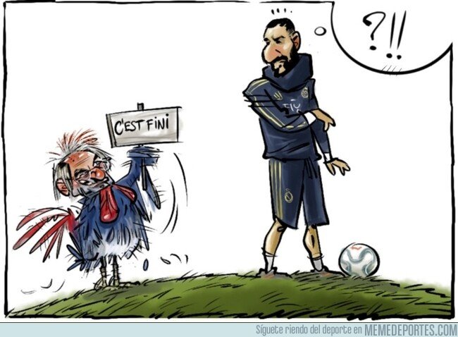 1091253 - A Benzema le cierran la puerta de la selección, por @yesnocse