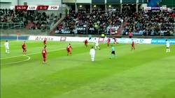 Enlace a Fanáticos de Luxemburgo cantando 'Messi, Messi' a Cristiano. Tentando al diablo...