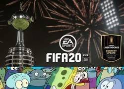 Enlace a Cuando te enteras que la Libertadores llega al FIFA 20