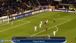 Enlace a Hoy hace 7 años Mexes anotó uno de los mejores goles en la historia de la Champions