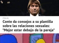 Enlace a Conte se mete en unos temas algo escabrosos
