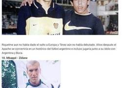 Enlace a 10 jugadores que se fotografiaron con sus ídolos de pequeños y lograron ser estrellas del fútbol