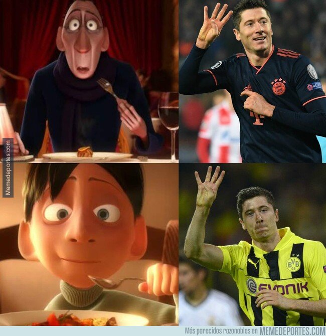 1092101 - Nuevo Póker de Lewa en Champions