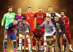 Enlace a Los 11 mejores futbolistas del planeta según el Balón de Oro, por @433