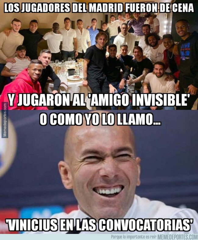 1092715 - En casa de Zidane, al amigo invisible se le llama de otra manera