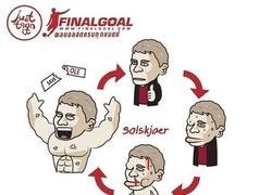 Enlace a El ciclo de Solskjaer que hace que siempre esté a salvo, por @justtoonit_th