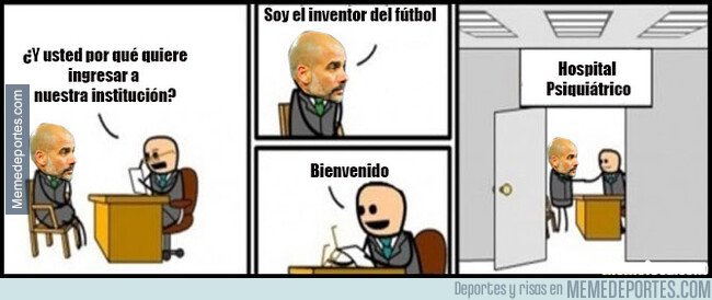 1092946 - La institución a la que irá Pep después que lo despidan del City