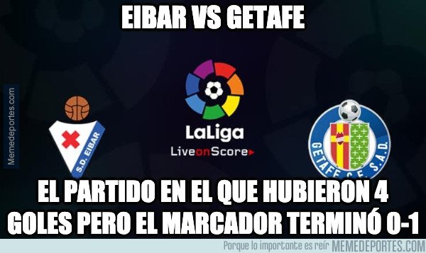 1092954 - Eibar vs Getafe y el VAR protagonistas