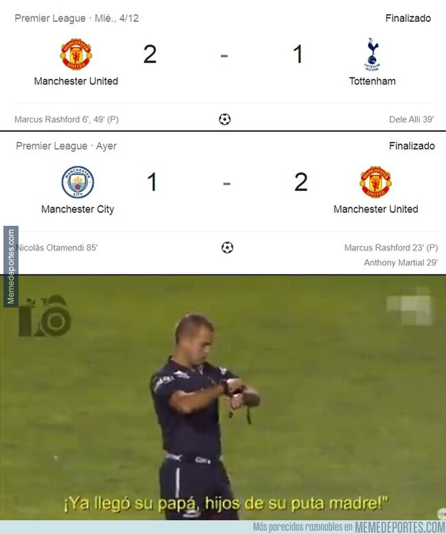 1092960 - El united se ha despachado a Mourinho y Guardiola en menos de 4 días.