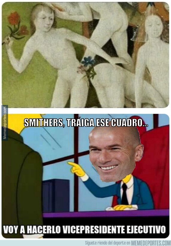 1093029 - A Zidane le gusta un cuadro...