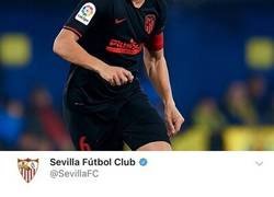 Enlace a Cachondeo en Twitter por como el Sevilla le ha plagiado descaradamente la equipación al Atleti