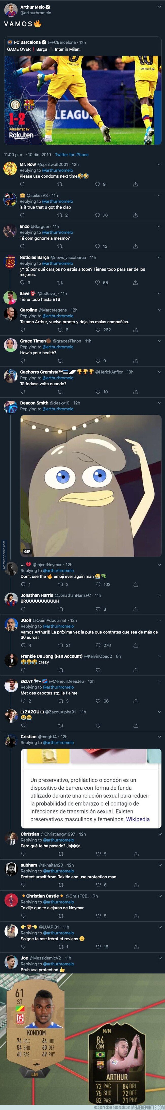 1093203 - Arthur tuitea por primera vez tras su escándalo sexual y está recibiendo respuestas apoteósicas
