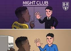 Enlace a No puede votar ni entrar en discotecas, pero ya golea en la mejor competición del mundo, por @brfootball