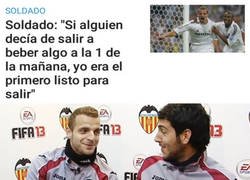 Enlace a Soldado debió hacer muy buenas migas con Parejo en su etapa como valencianista