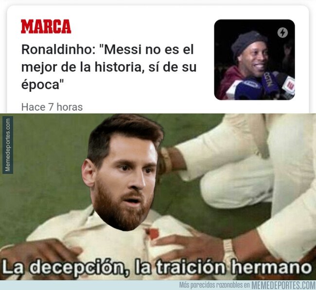 1093405 - Messi ha sido traicionado por su predecesor