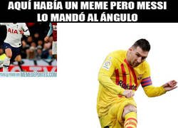 Enlace a Messi y su manía