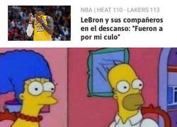 Enlace a Pero bueno, LeBron