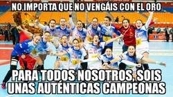 Enlace a Gran papel de nuestras 'guerreras' en mundial de balonmano