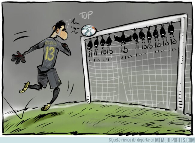 1093599 - Courtois haciéndose grande en el último minuto del partido