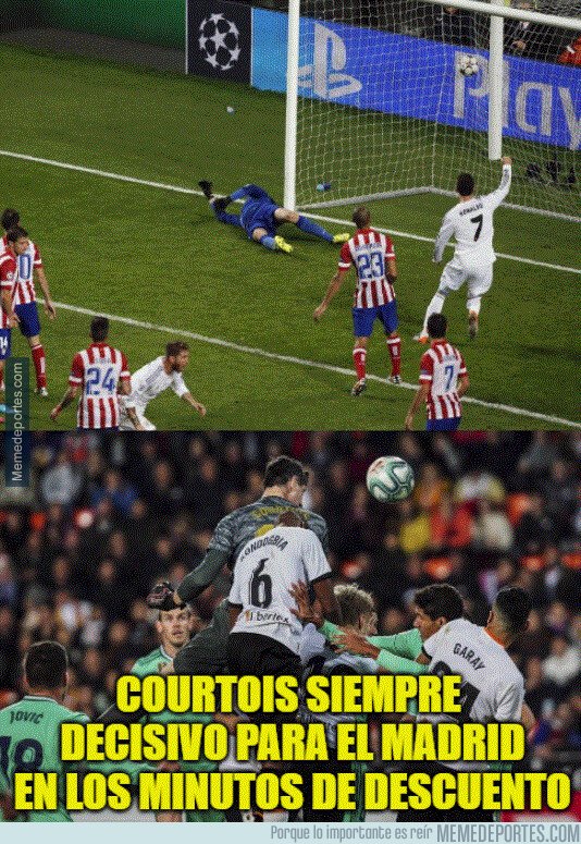 1093600 - Courtois da muchas alegrías al madridismo