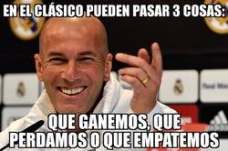 Enlace a Zidane tiene la clave del Clásico