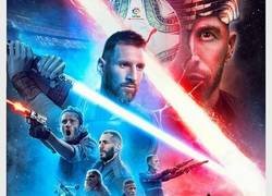 Enlace a El Clásico, versión Star Wars, por @brfootball