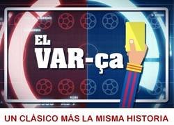 Enlace a Lamentable los árbitros en el Camp Nou