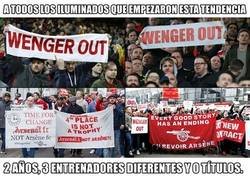 Enlace a Al menos con Wenger nos echábamos unas risas en las jornadas de Champions