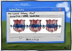 Enlace a Si analizasen el audio del VAR del Clásico, por @Yesnocse