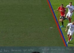 Enlace a El VAR tuvo que esmerarse para ver fuera de juego en esa acción