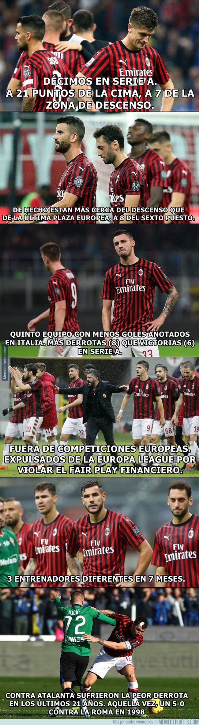 1094200 - Así va el Milan. Se pudrió todo.