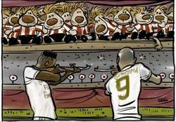 Enlace a Los delanteros del Madrid no afinan últimamente, por @yesnocse